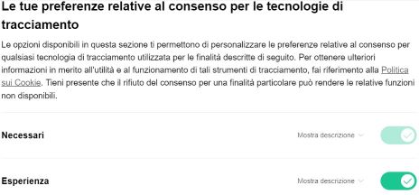 Cookies banner scopri e personalizza mestreinsalute Cookies banner scopri e personalizza mestreinsalute
